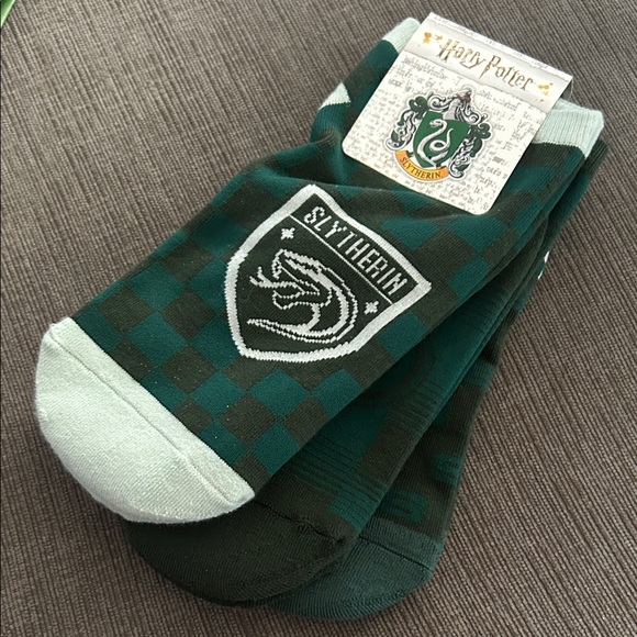 Harry Potter Slyntherin Socks 3pack 7.5-9.5 NWT - Picture 1 of 6